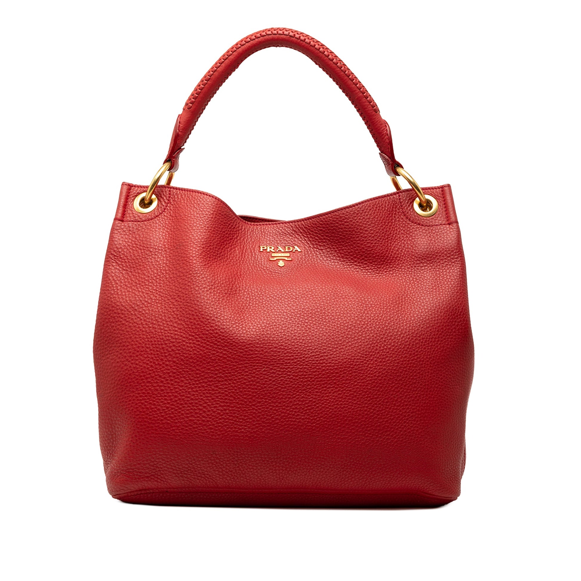 Prada Vitello Daino Hobo Bag