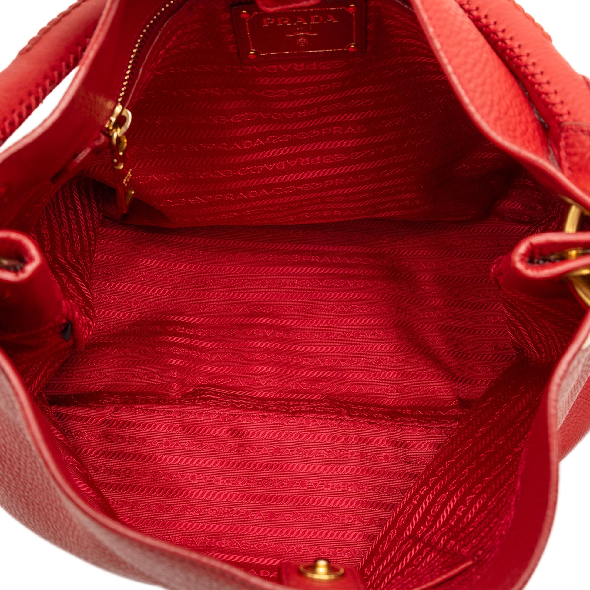 Prada Vitello Daino Hobo Bag