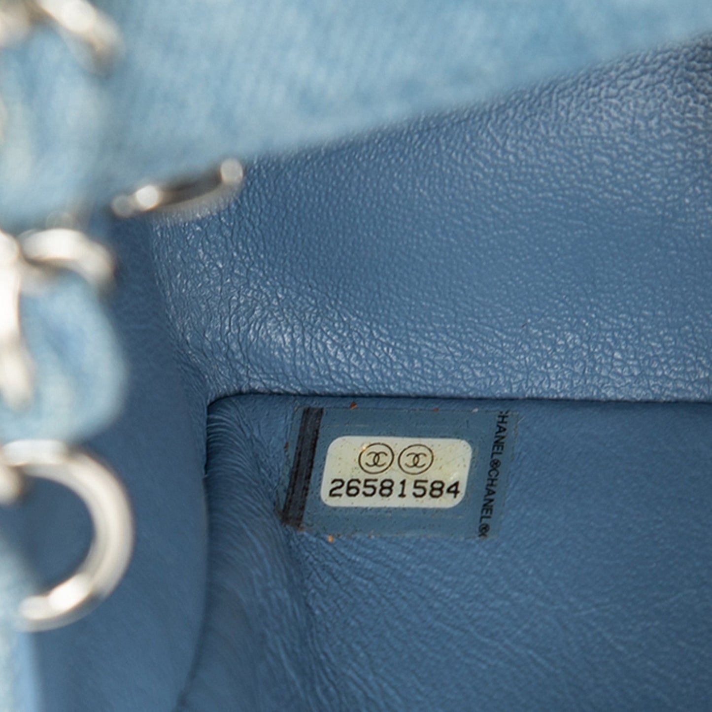Chanel Mini Rectangular Classic Denim Braided Single Flap