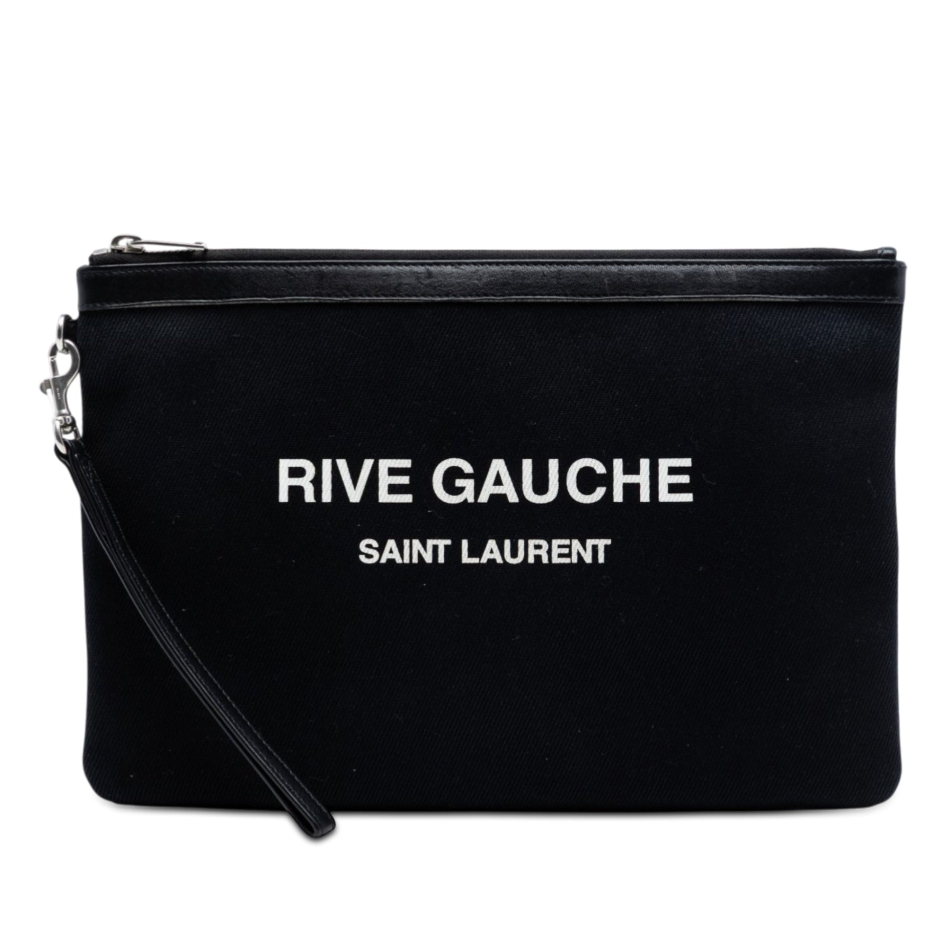 Canvas Rive Gauche Clutch