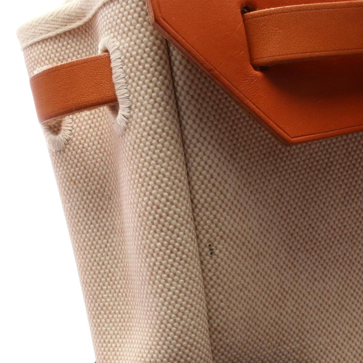 Hermès Toile Herbag Backpack PM — Beige