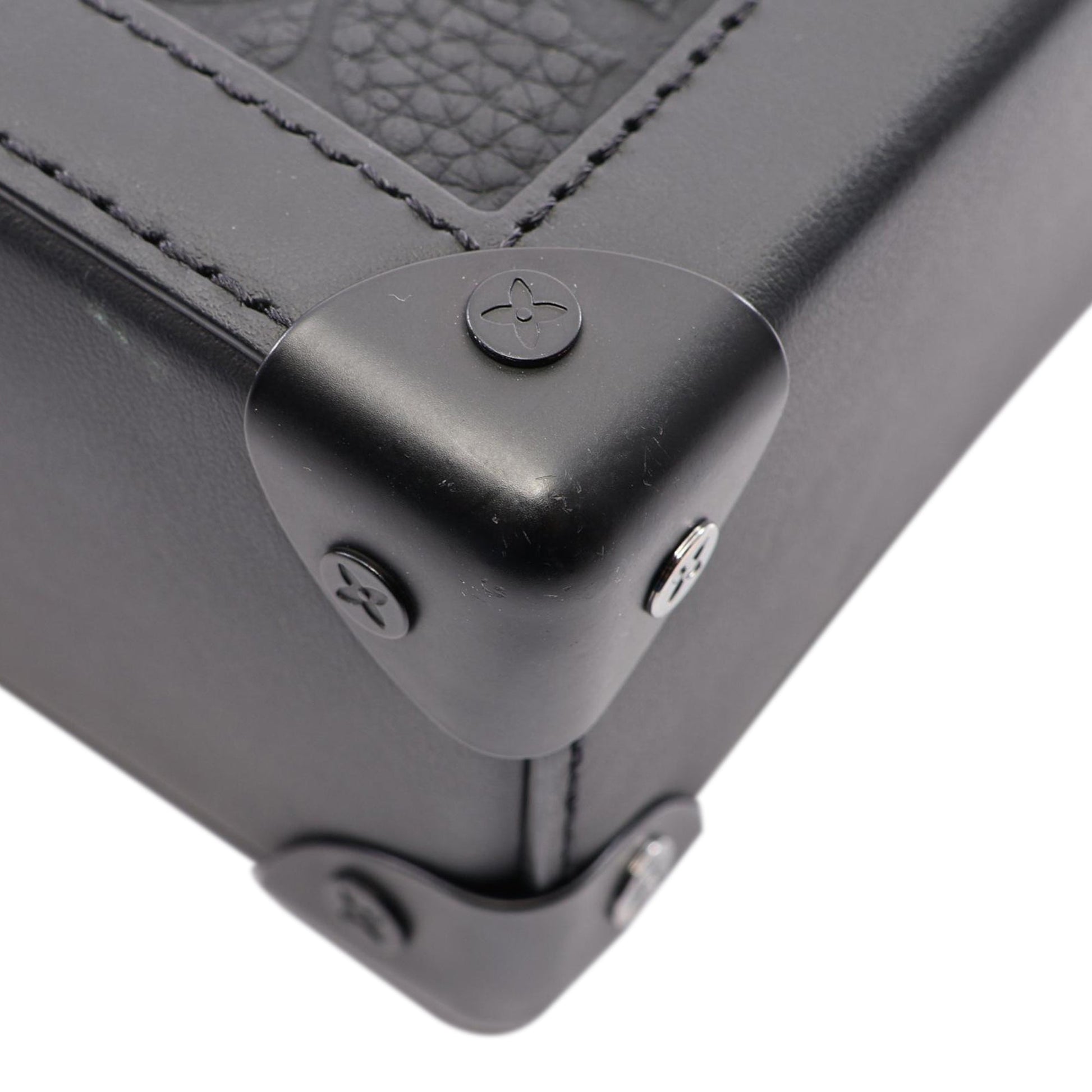 Louis Vuitton Taurillon Vertical Trunk Wearable Wallet
