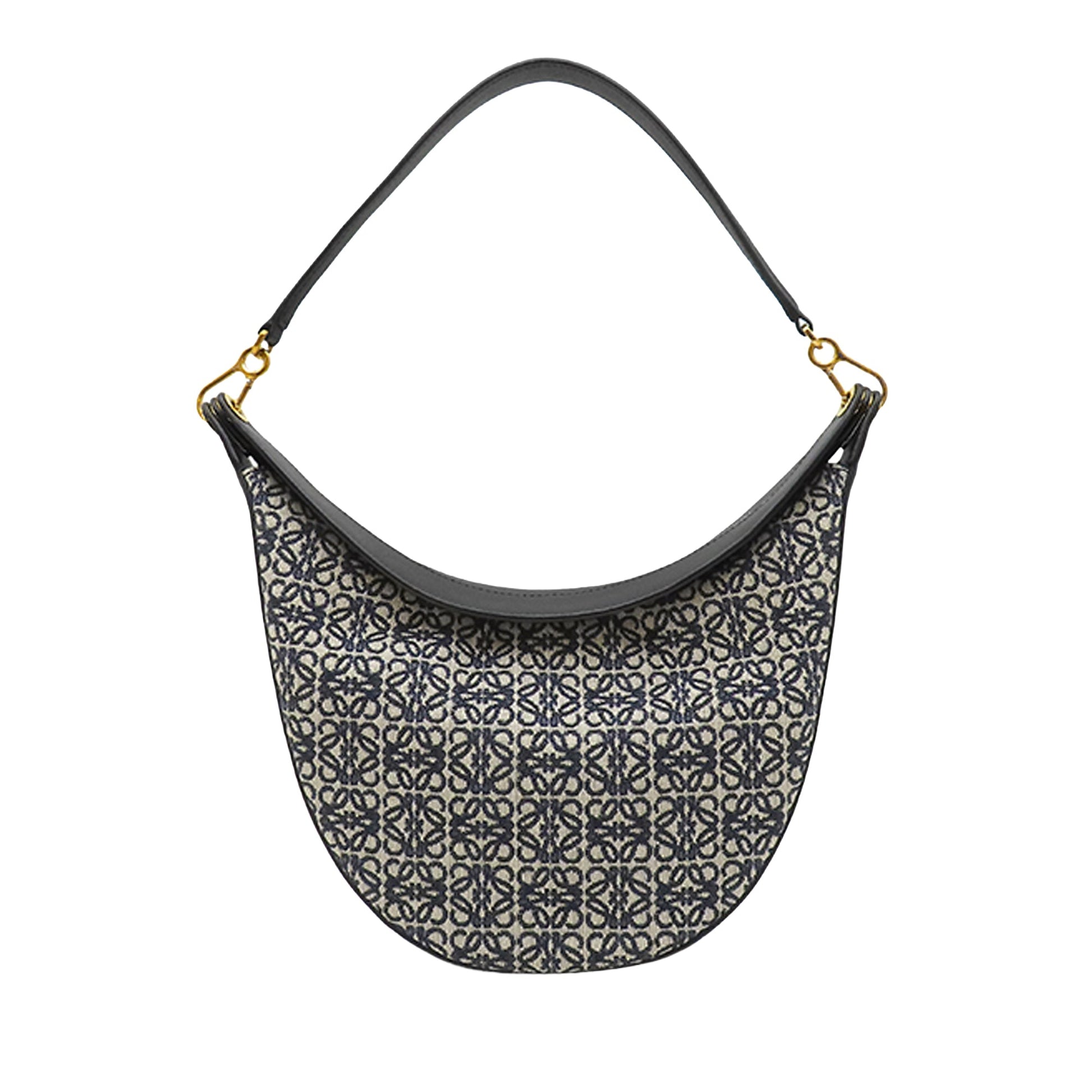 LOEWE Anagram Canvas Luna Hobo