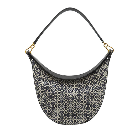 LOEWE Anagram Canvas Luna Hobo
