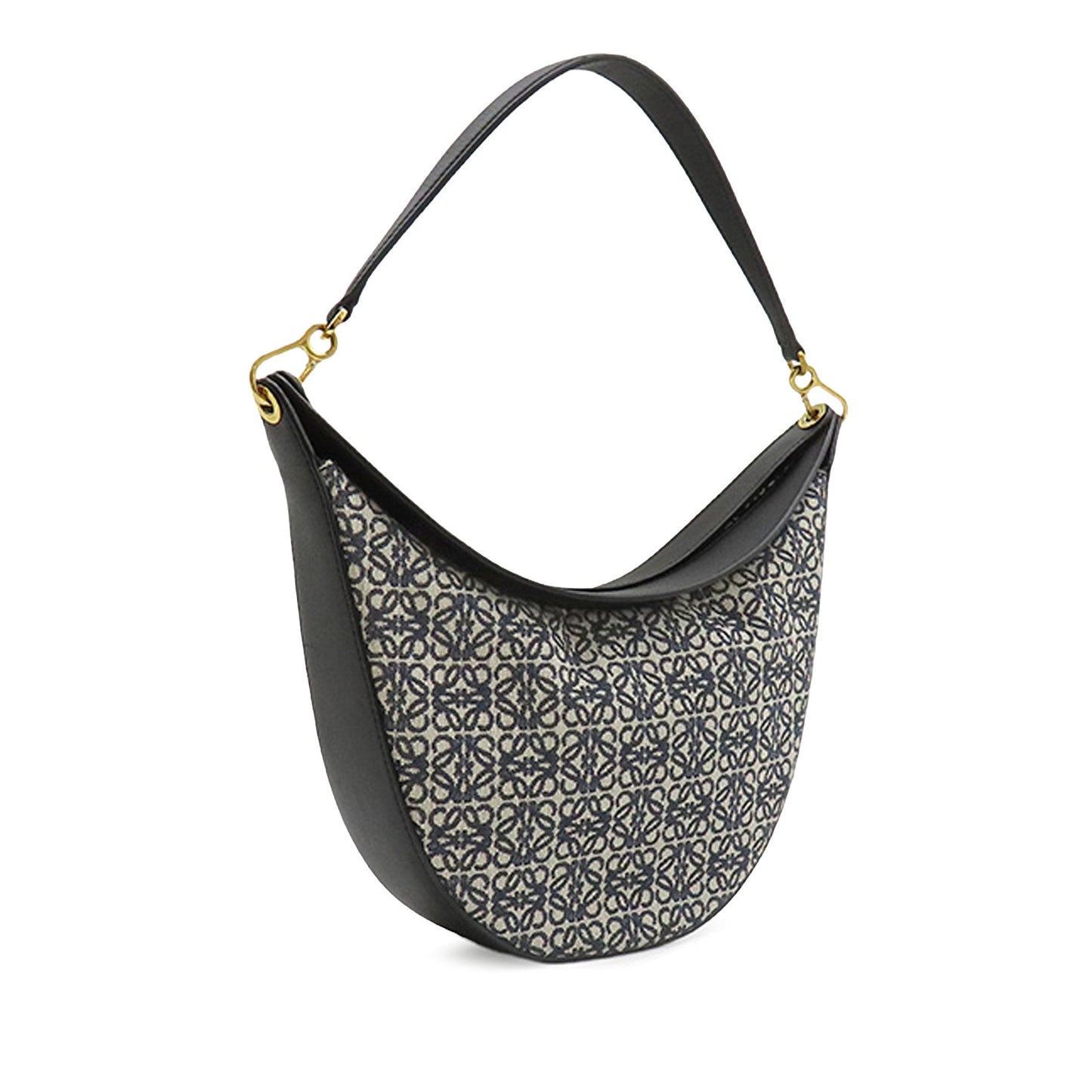 LOEWE Anagram Canvas Luna Hobo