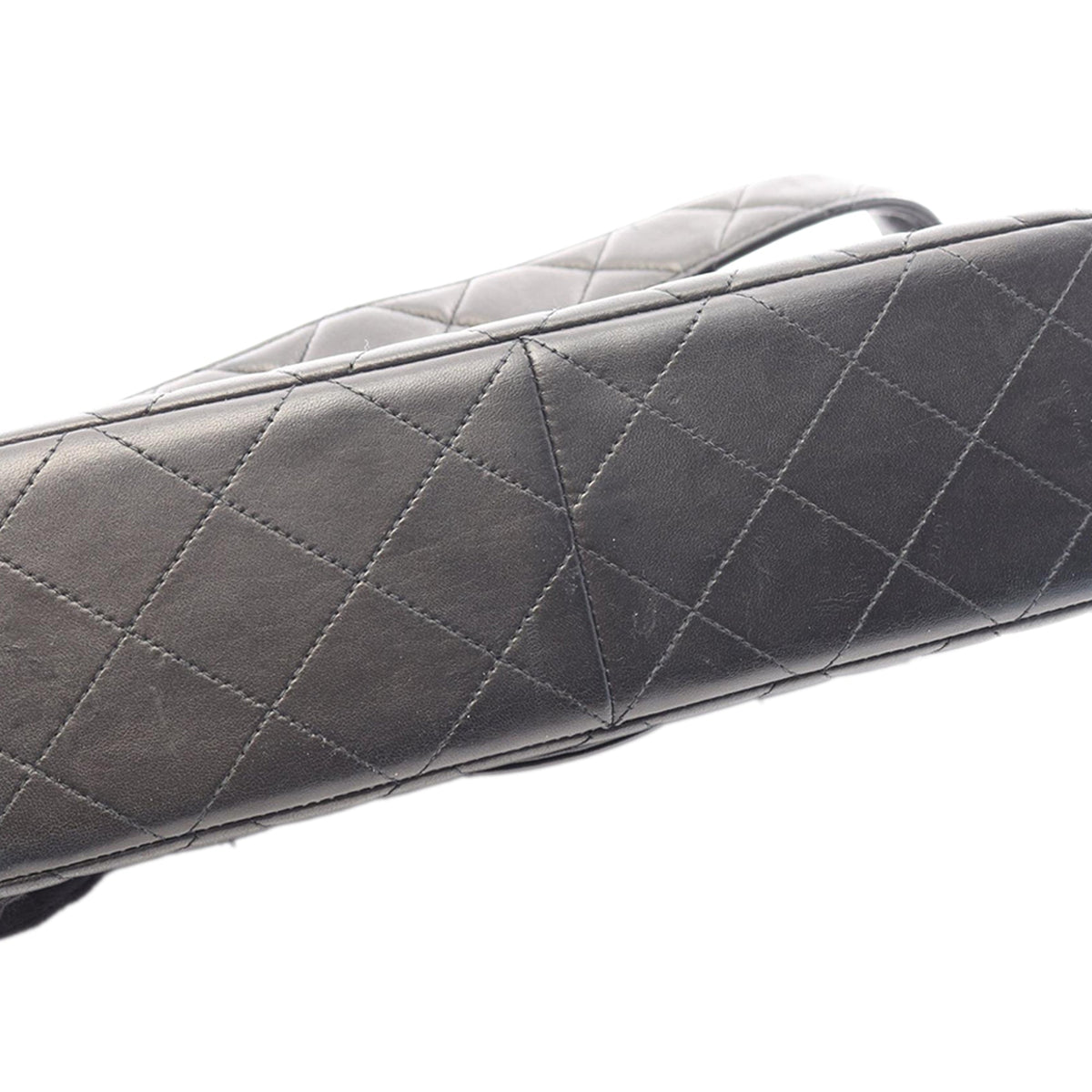 Chanel Quilted Lambskin Double Sided Flap — Black