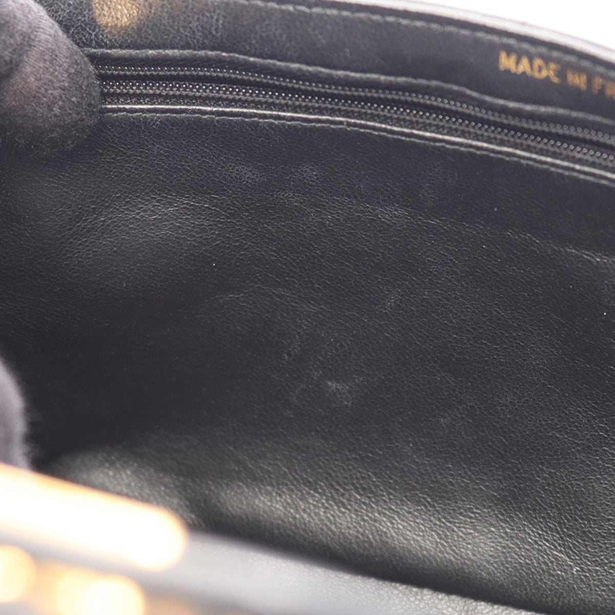 Chanel Quilted Lambskin Double Sided Flap — Black