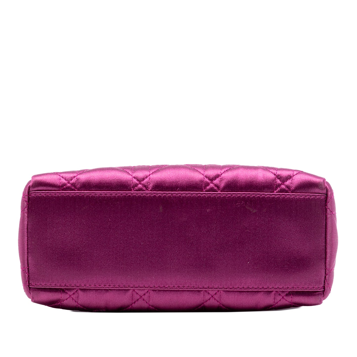 Mini Satin Cannage Lady Dior