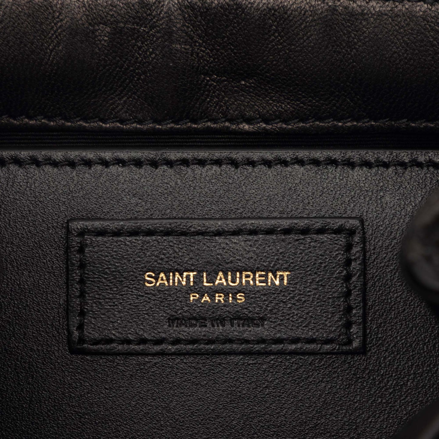 Saint Laurent Mini Quilted Lambskin Monogram Nolita Bag