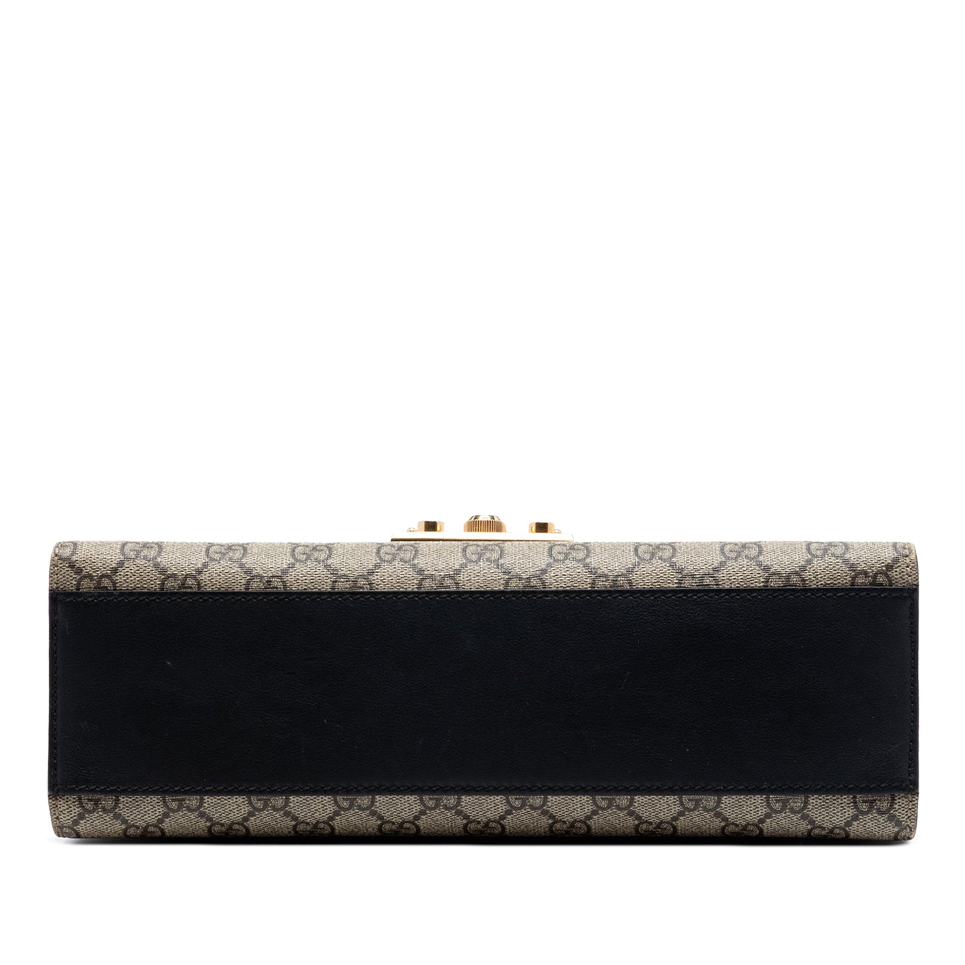 Gucci Medium GG Supreme Padlock Shoulder Bag