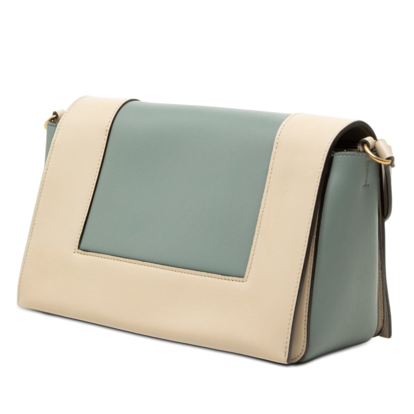 Celine Medium Shiny Smooth Calfskin Frame Shoulder Bag