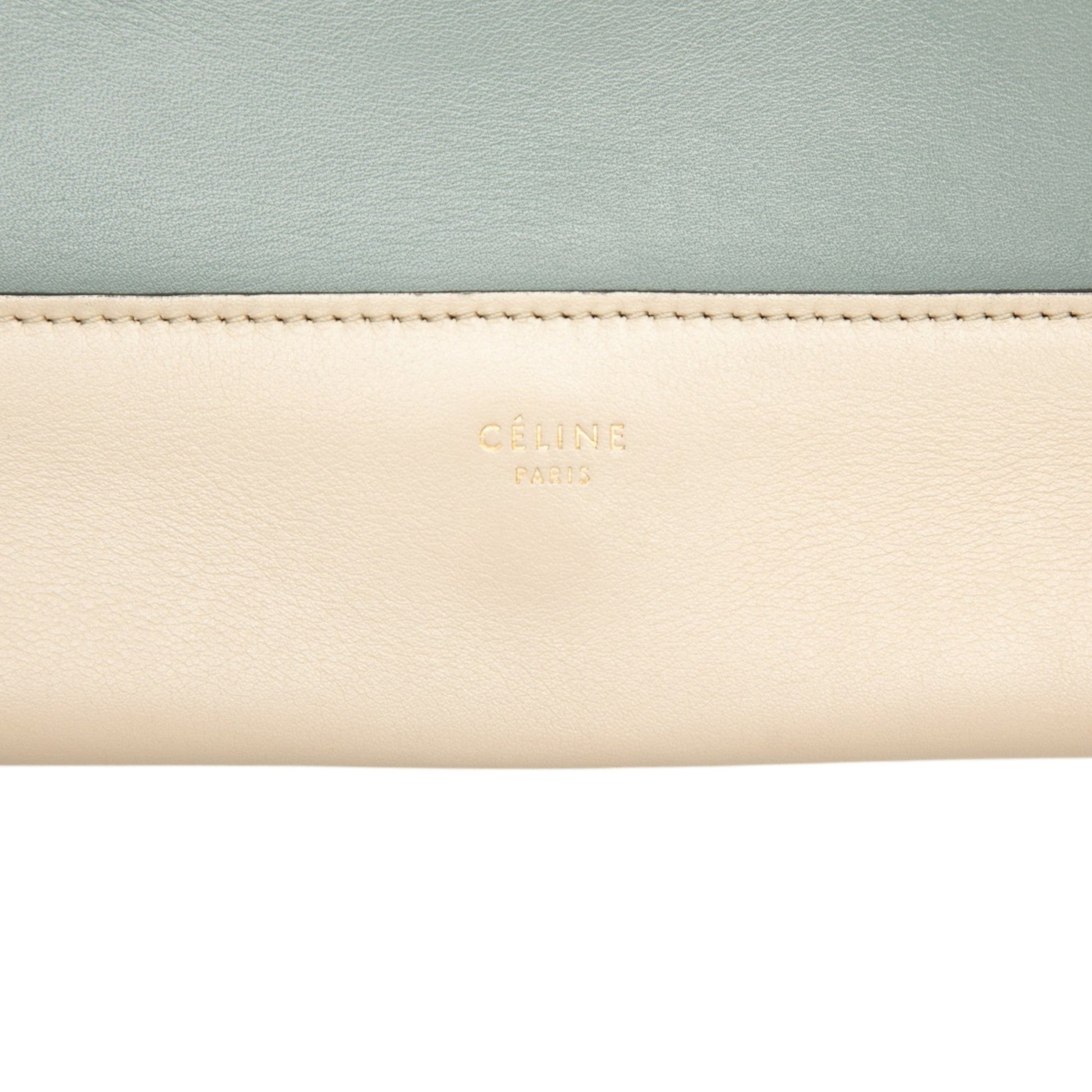 Celine Medium Shiny Smooth Calfskin Frame Shoulder Bag