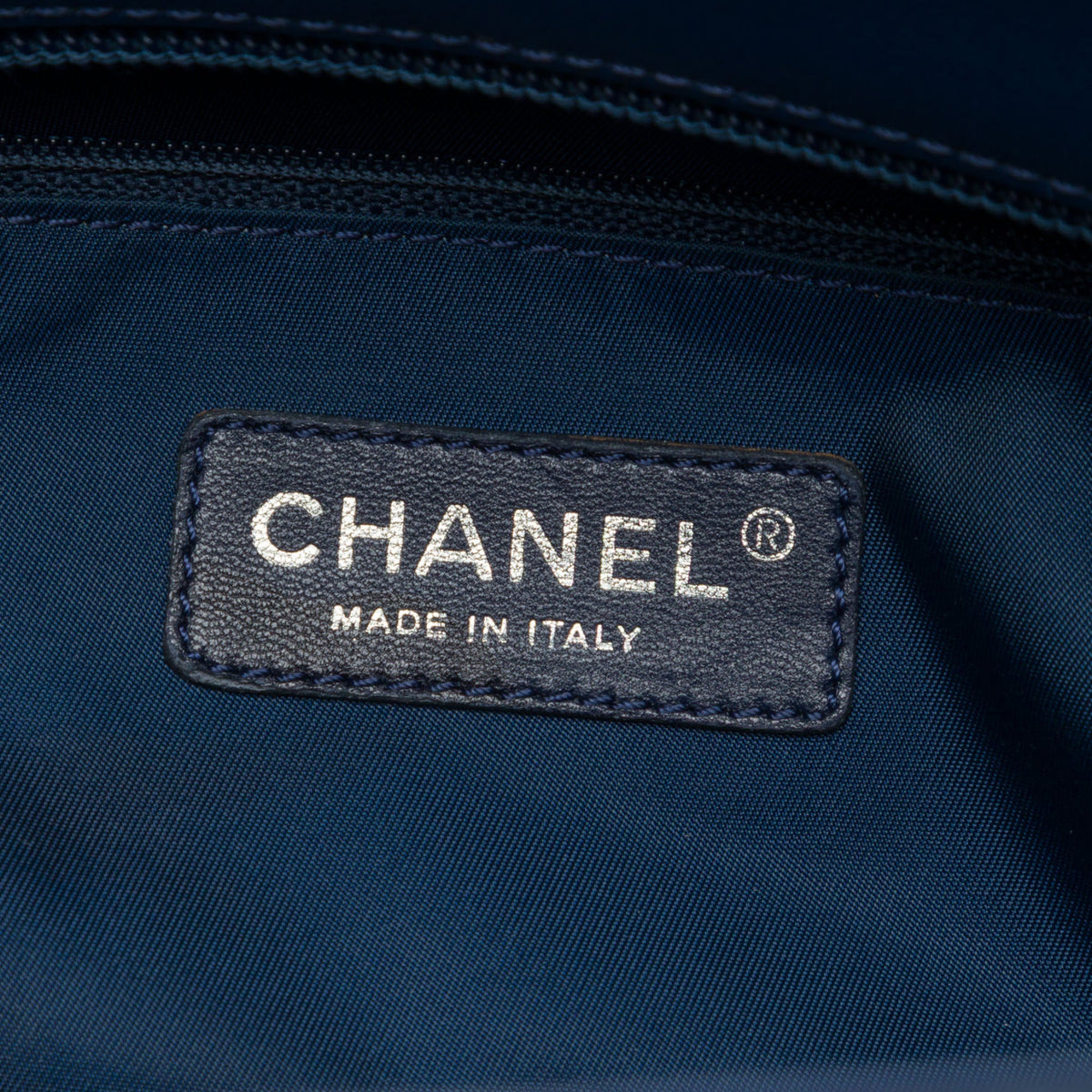 Chanel Small Quilted Coated Canvas Paris Biarritz Tote