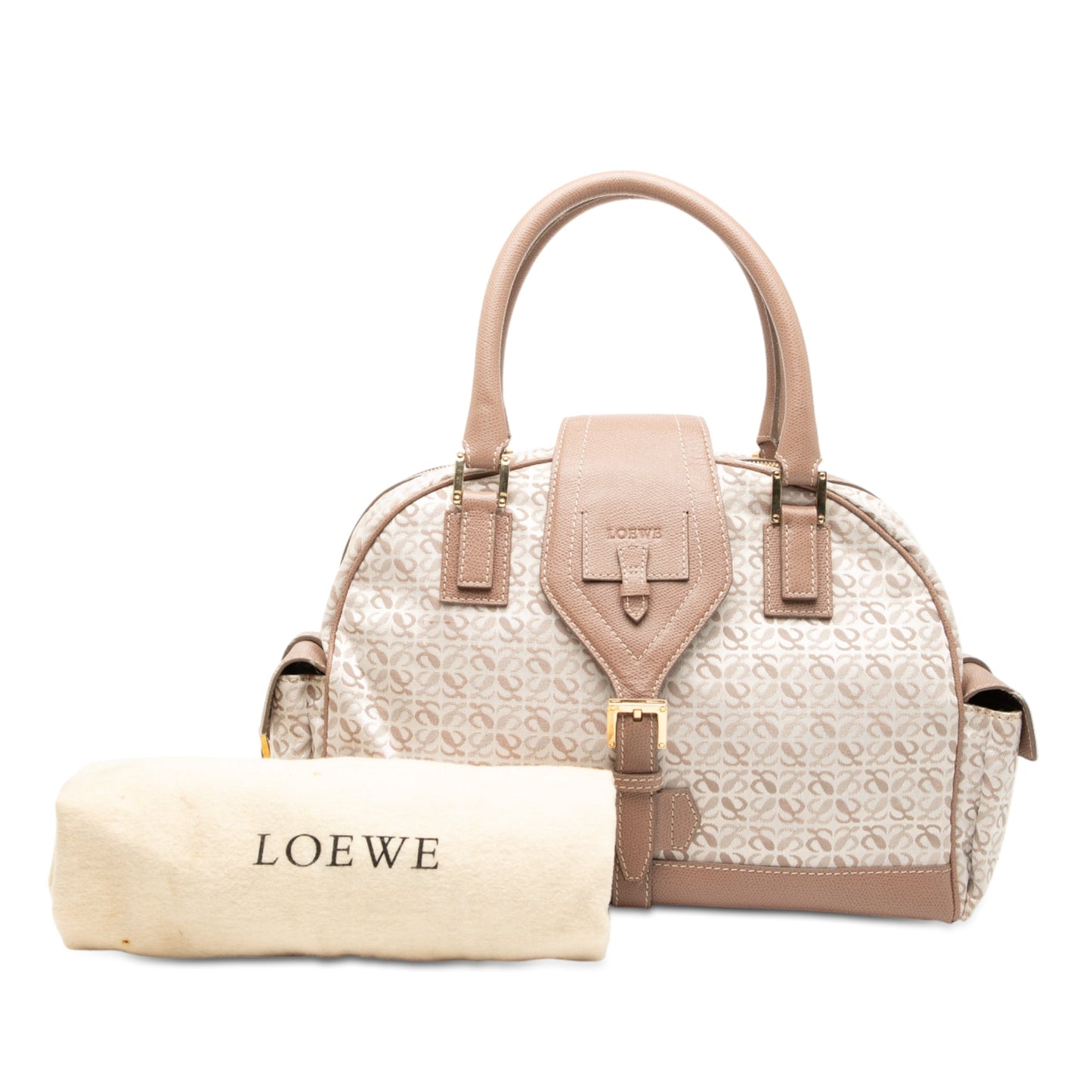 LOEWE Anagram Canvas Handbag