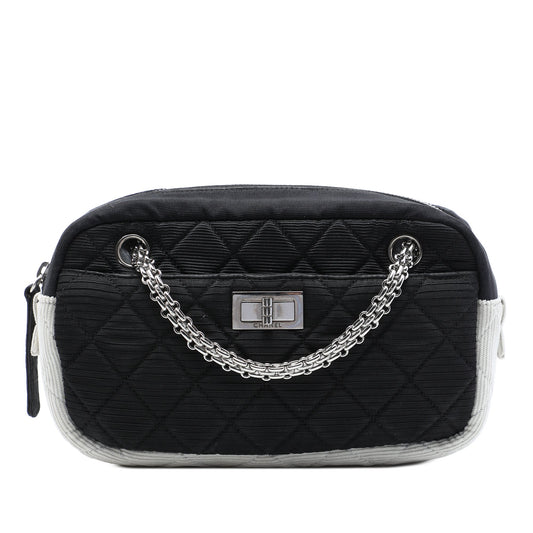 Chanel Bicolor Quilted Nylon Reissue 2.55 Camera Case