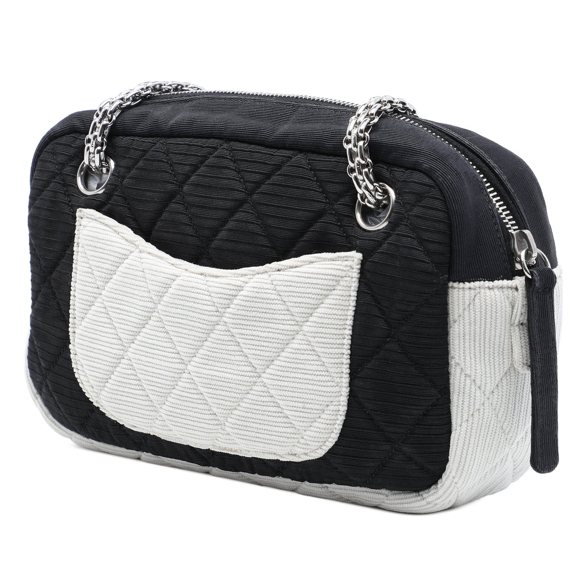 Chanel Bicolor Quilted Nylon Reissue 2.55 Camera Case
