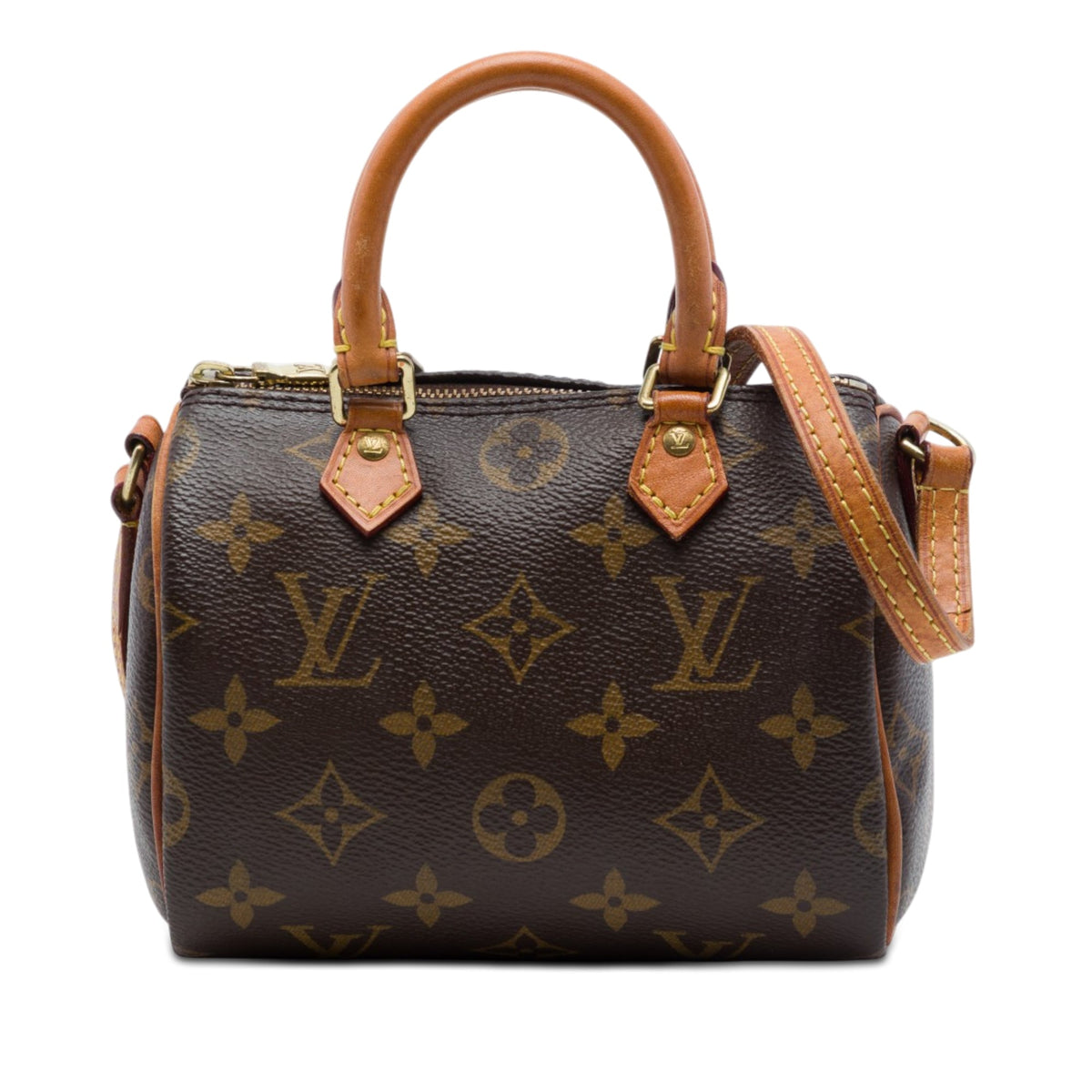 Louis Vuitton Monogram Nano Speedy Bandouliere