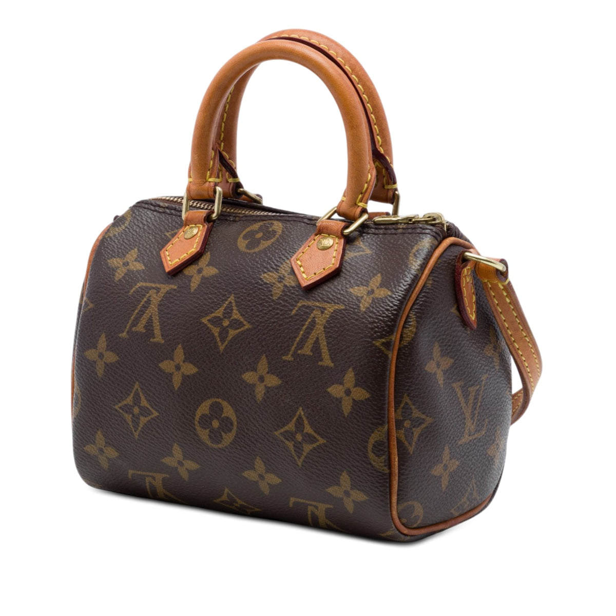 Louis Vuitton Monogram Nano Speedy Bandouliere