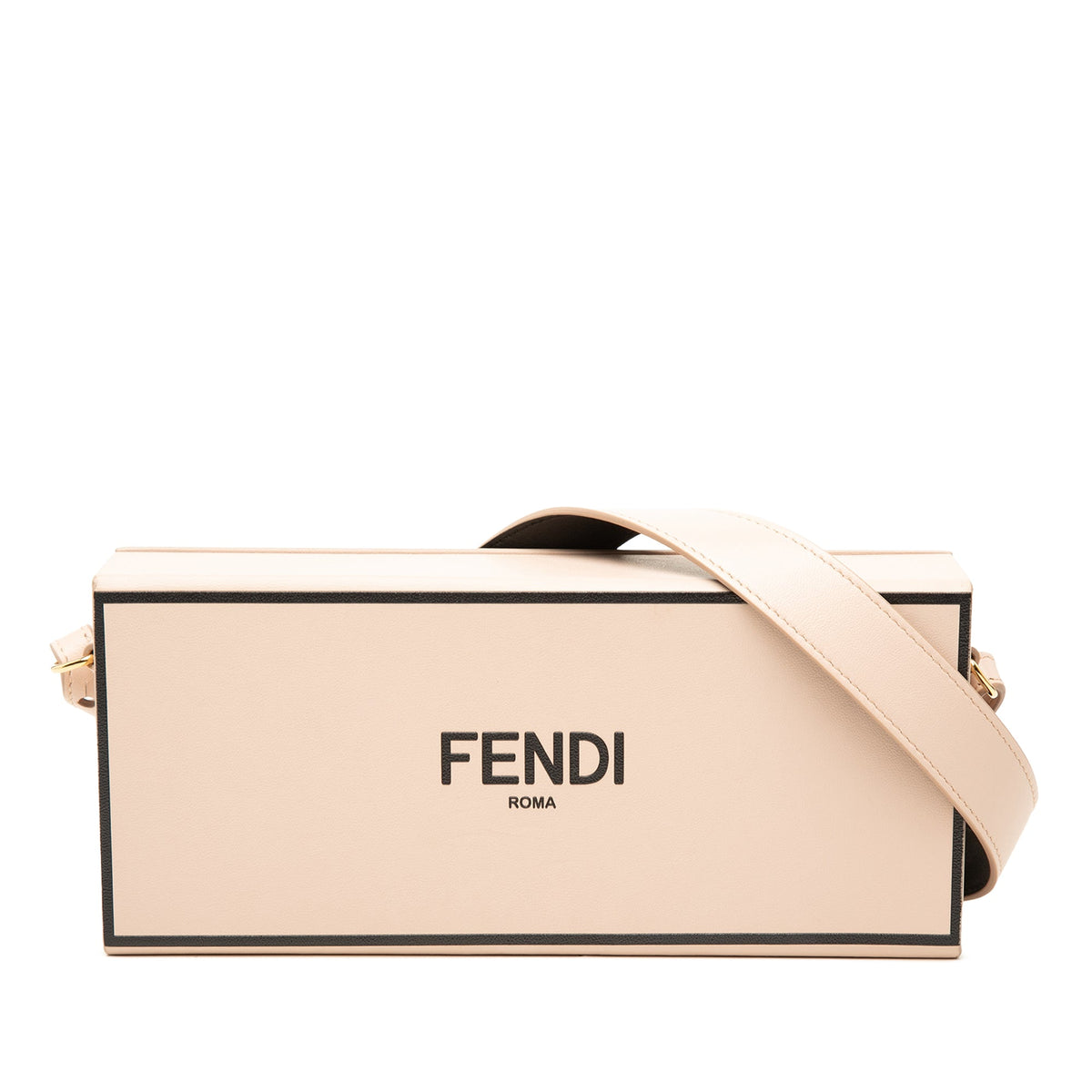 Fendi Leather Horizontal Box Crossbody