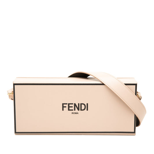 Fendi Leather Horizontal Box Crossbody