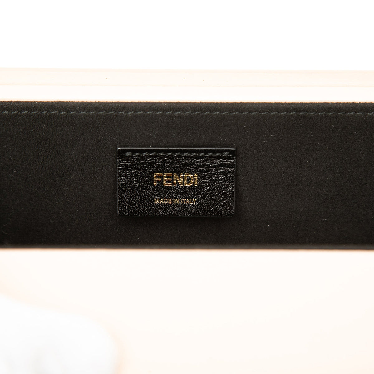Fendi Leather Horizontal Box Crossbody
