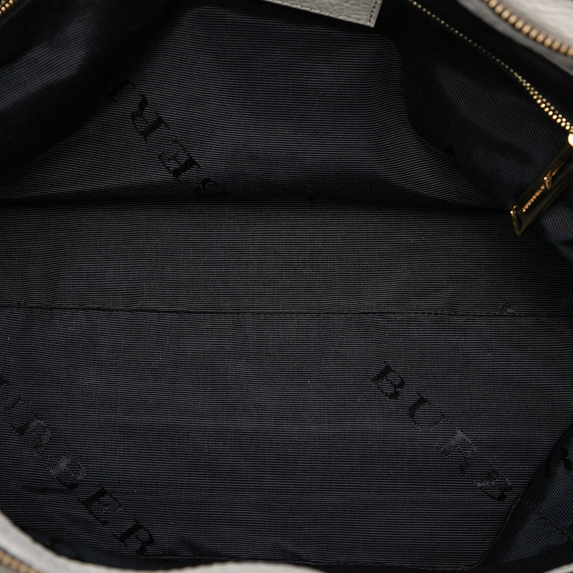 Burberry Embossed Leather Dewsbury Satchel