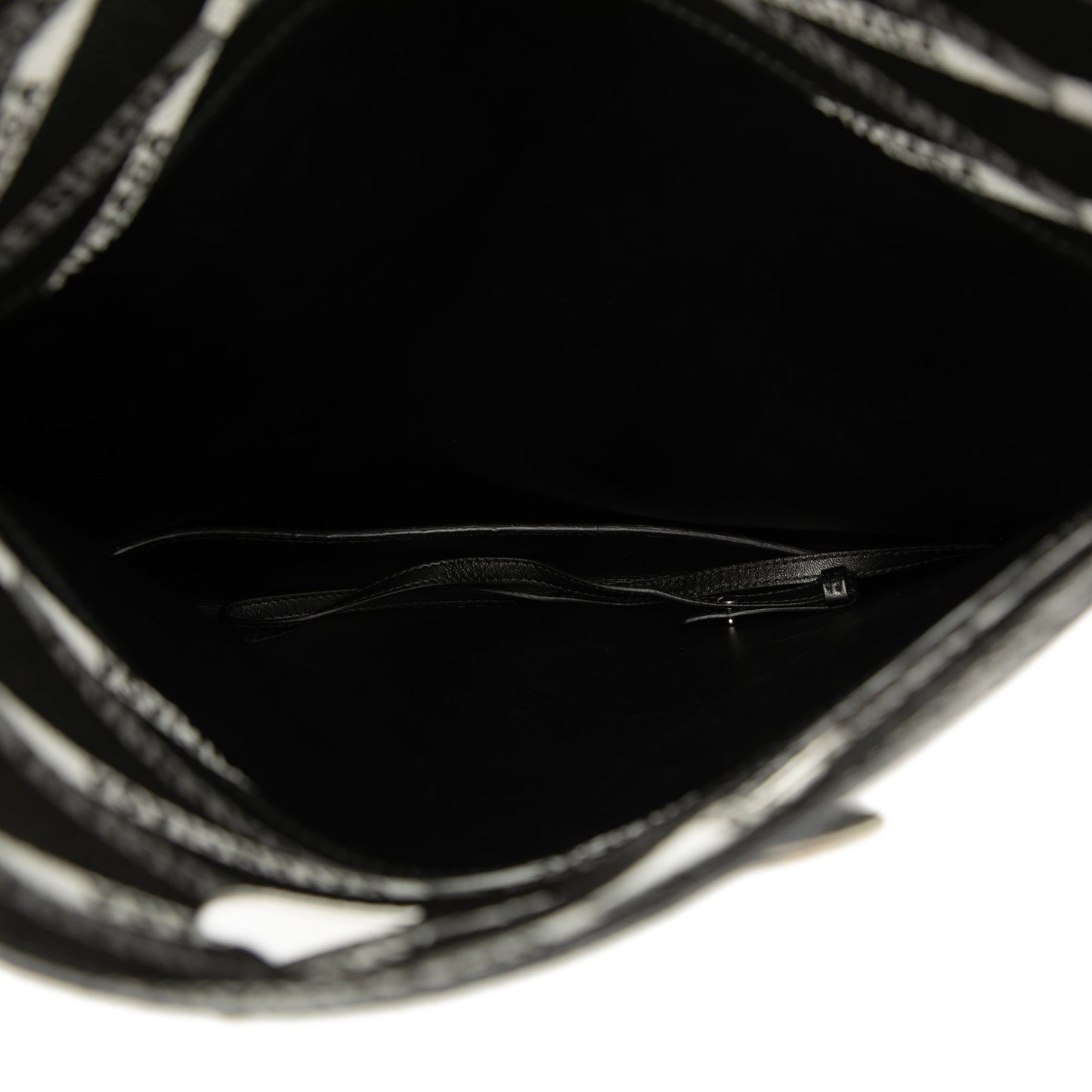 Balenciaga Calfskin Losange Monogram Plastic Tote