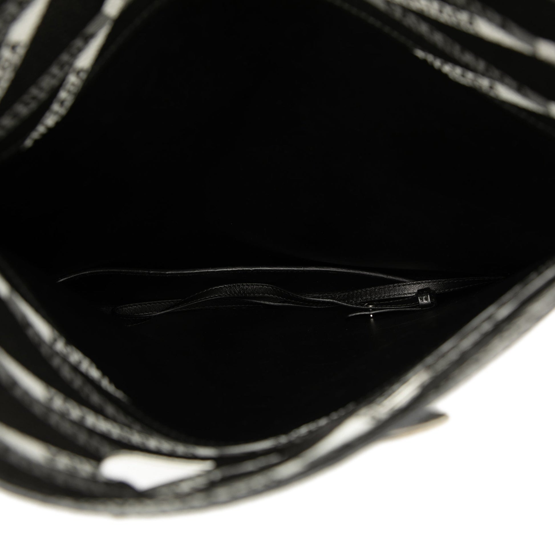 Balenciaga Calfskin Losange Monogram Plastic Tote