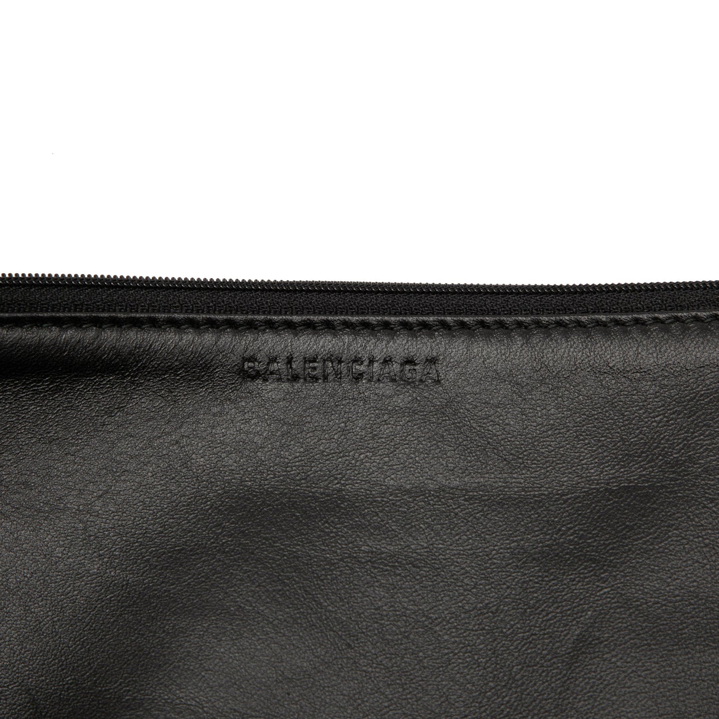 Balenciaga Calfskin Losange Monogram Plastic Tote