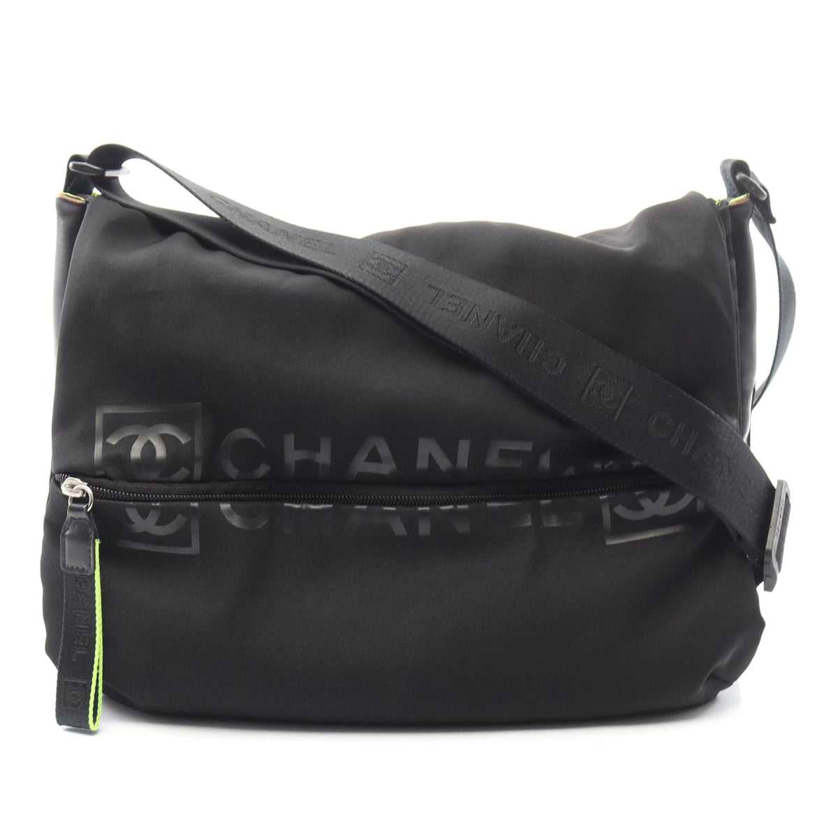 Chanel Sports Line Nylon Logo Messenger Bag