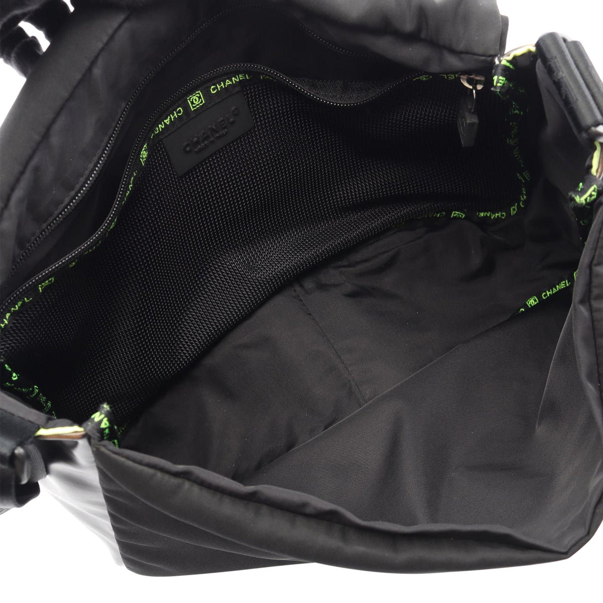 Chanel Sports Line Nylon Logo Messenger Bag