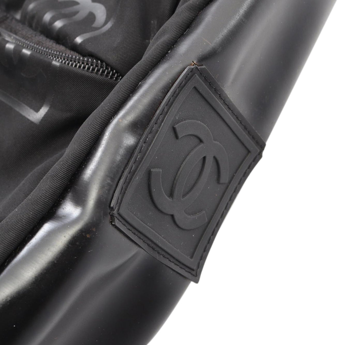 Chanel Sports Line Nylon Logo Messenger Bag
