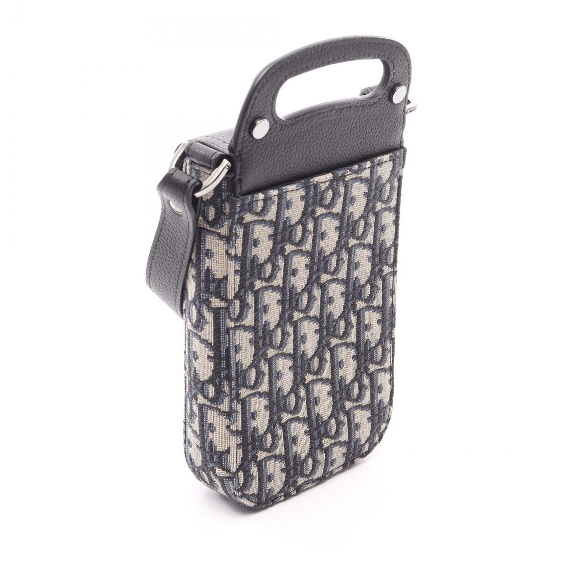 Dior Oblique Canvas Saddle Vertical Pouch