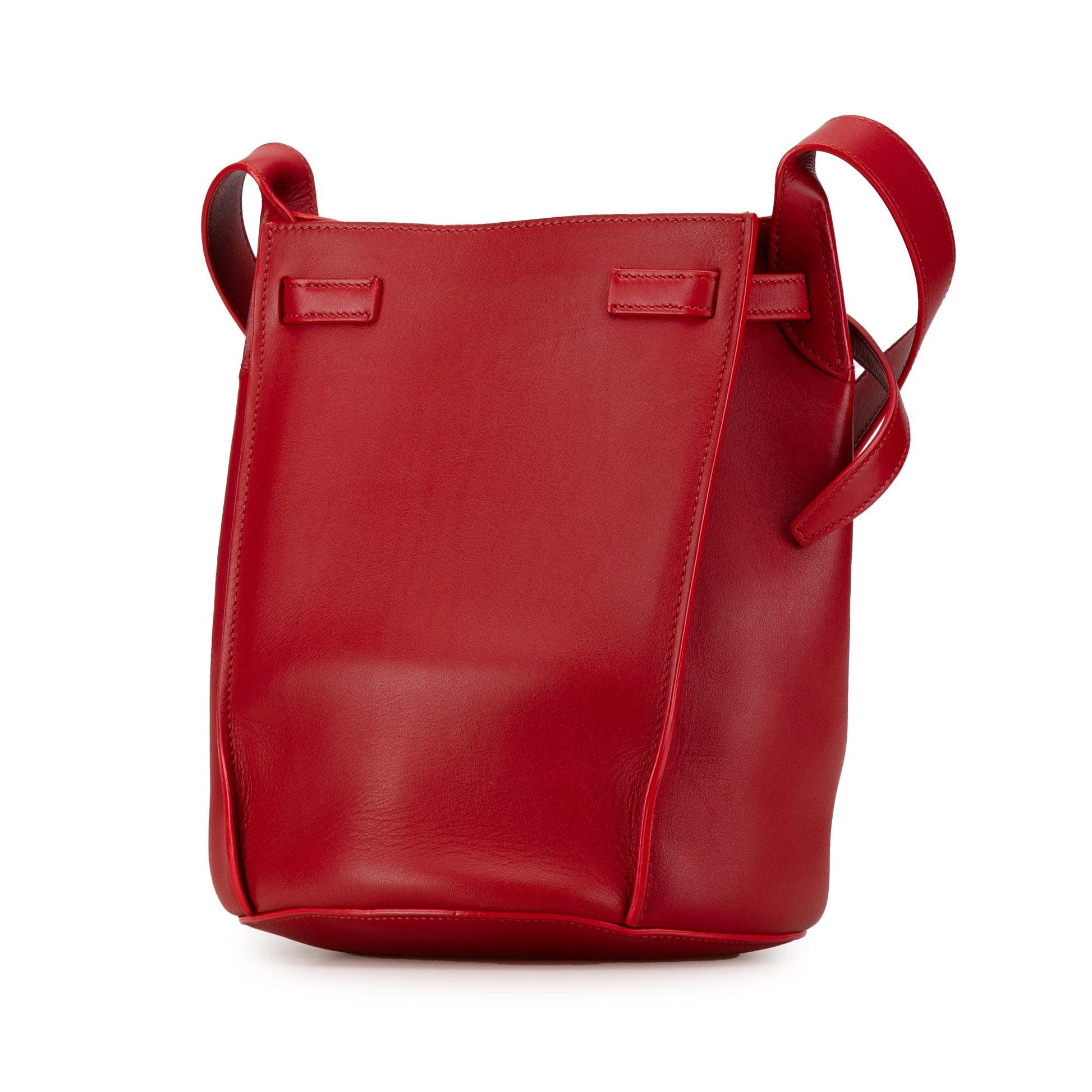 Celine Leather Big Bag Bucket Crossbody