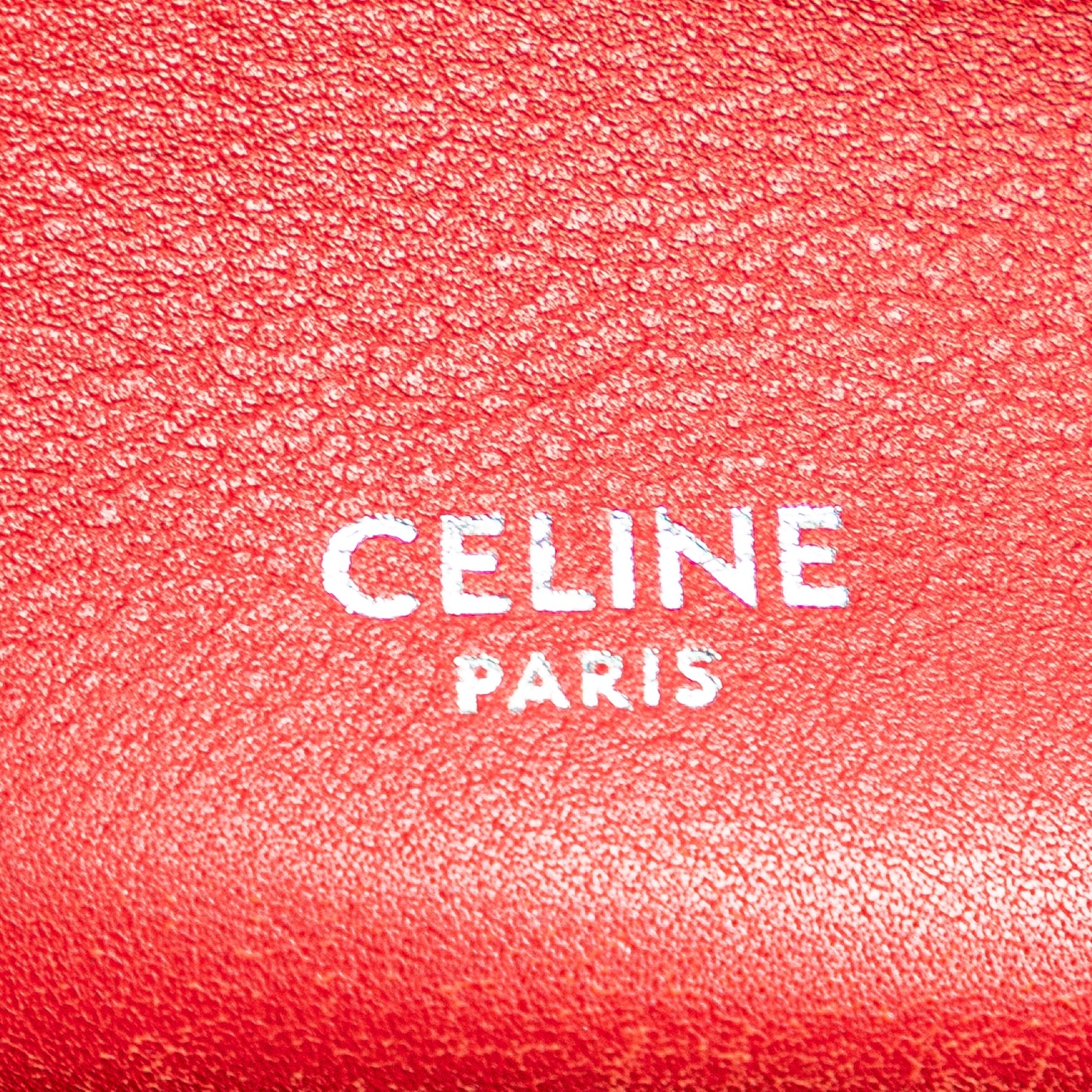 Celine Leather Big Bag Bucket Crossbody