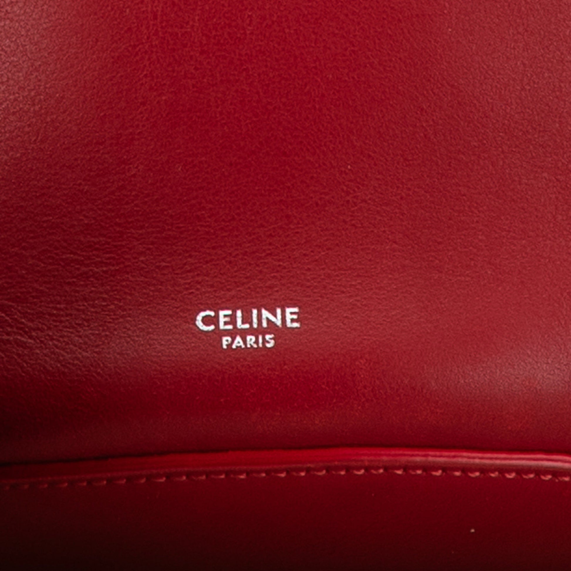 Celine Leather Big Bag Bucket Crossbody
