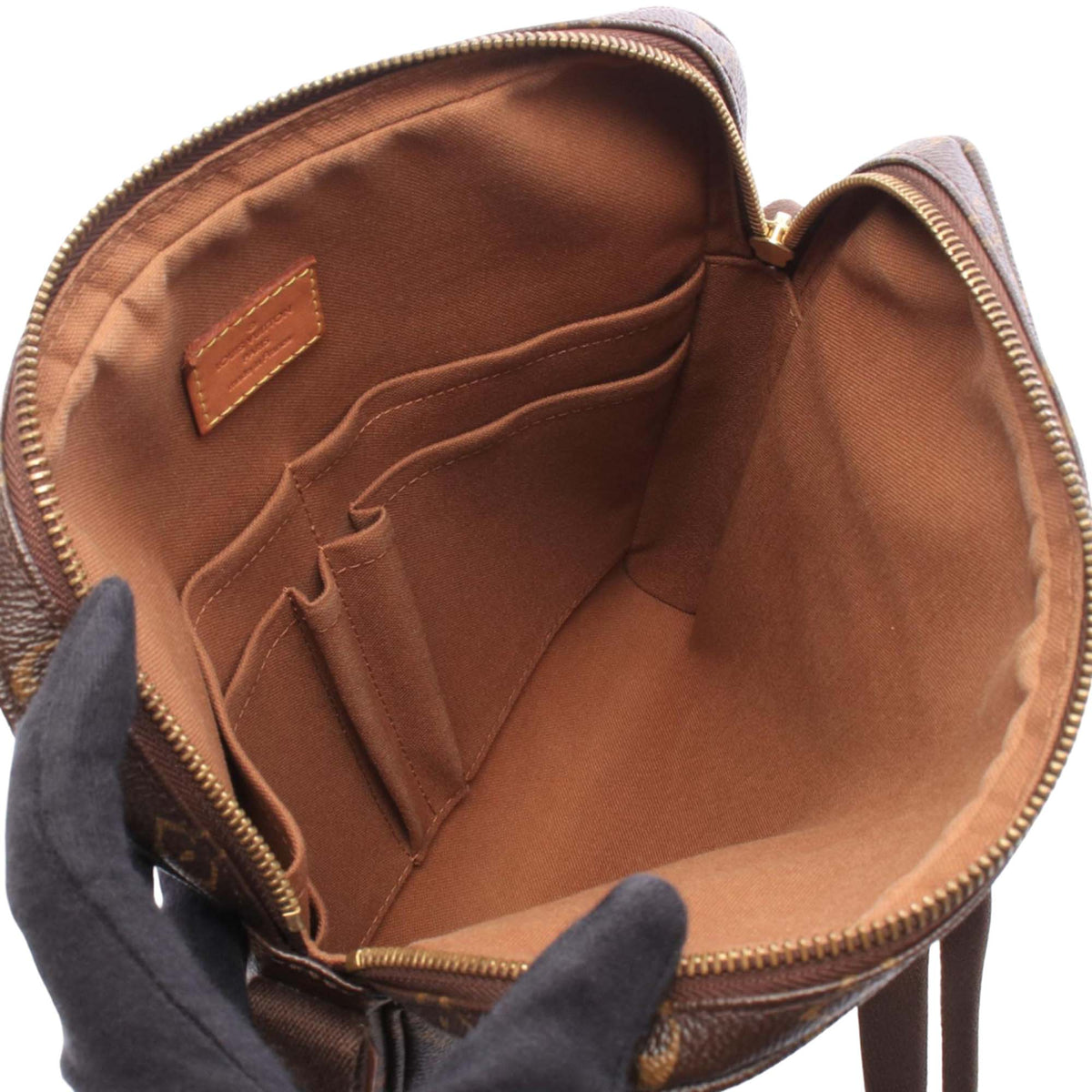 Louis Vuitton Monogram Trotteur Beaubourg — Brown