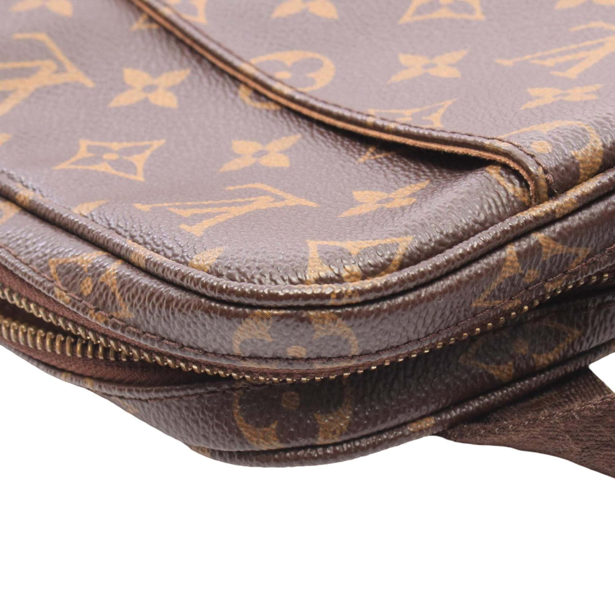 Louis Vuitton Monogram Trotteur Beaubourg — Brown