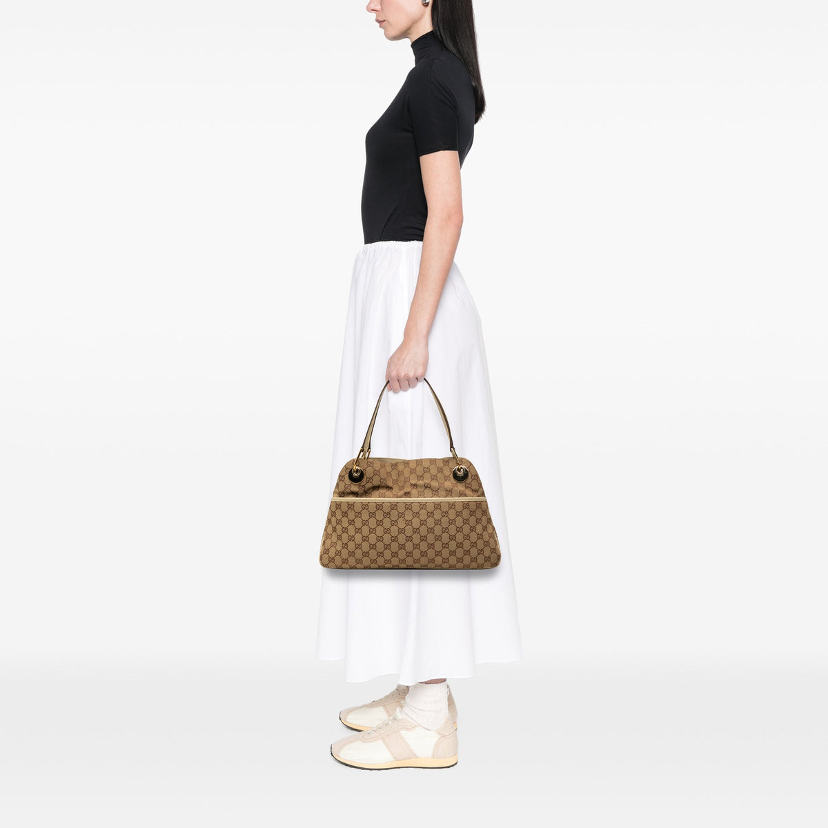 Gucci GG Canvas Eclipse Shoulder Bag