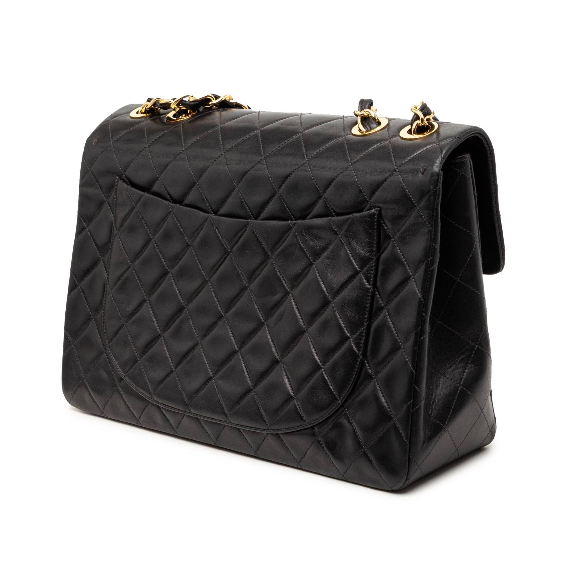 Chanel Maxi XL Classic Lambskin Single Flap