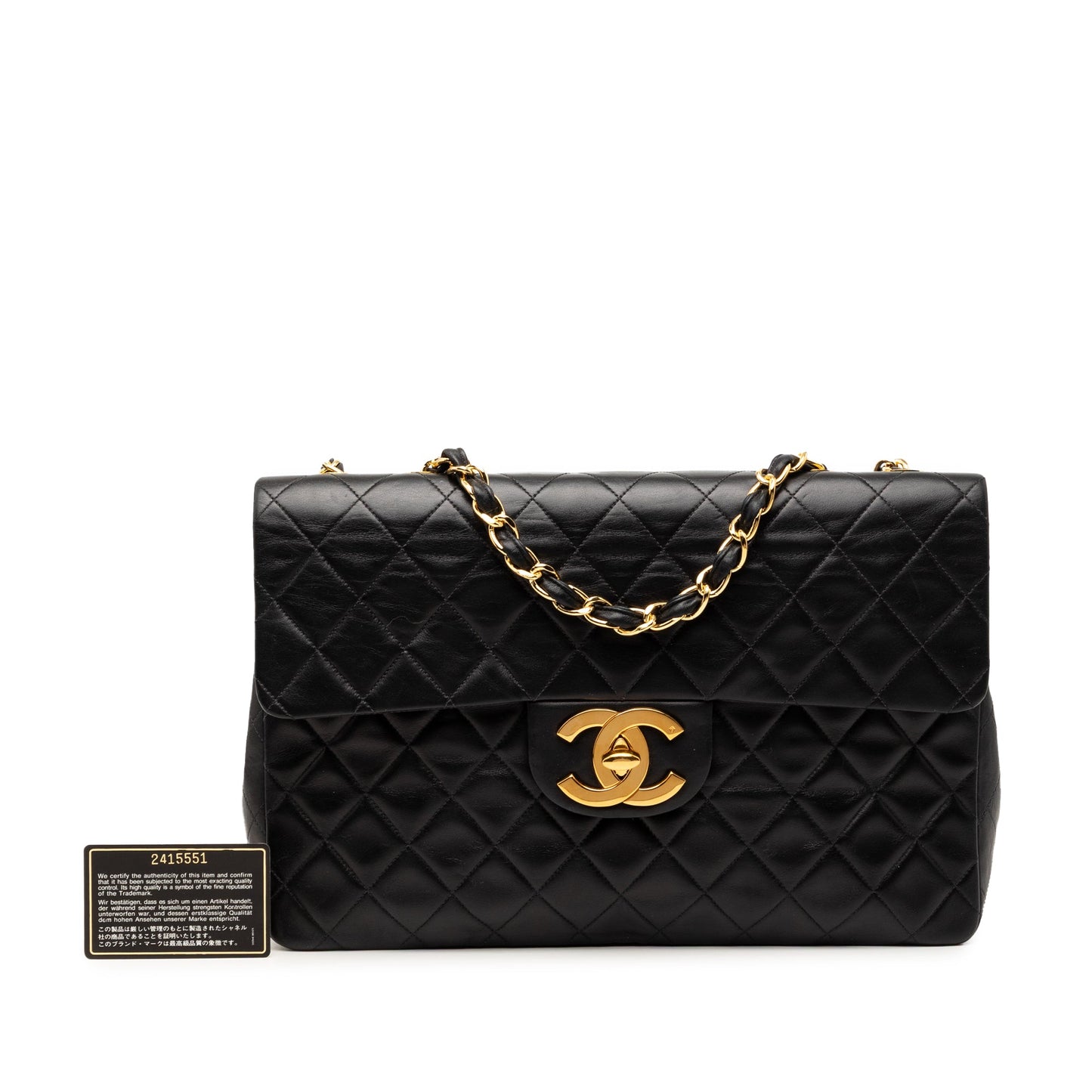 Chanel Maxi XL Classic Lambskin Single Flap