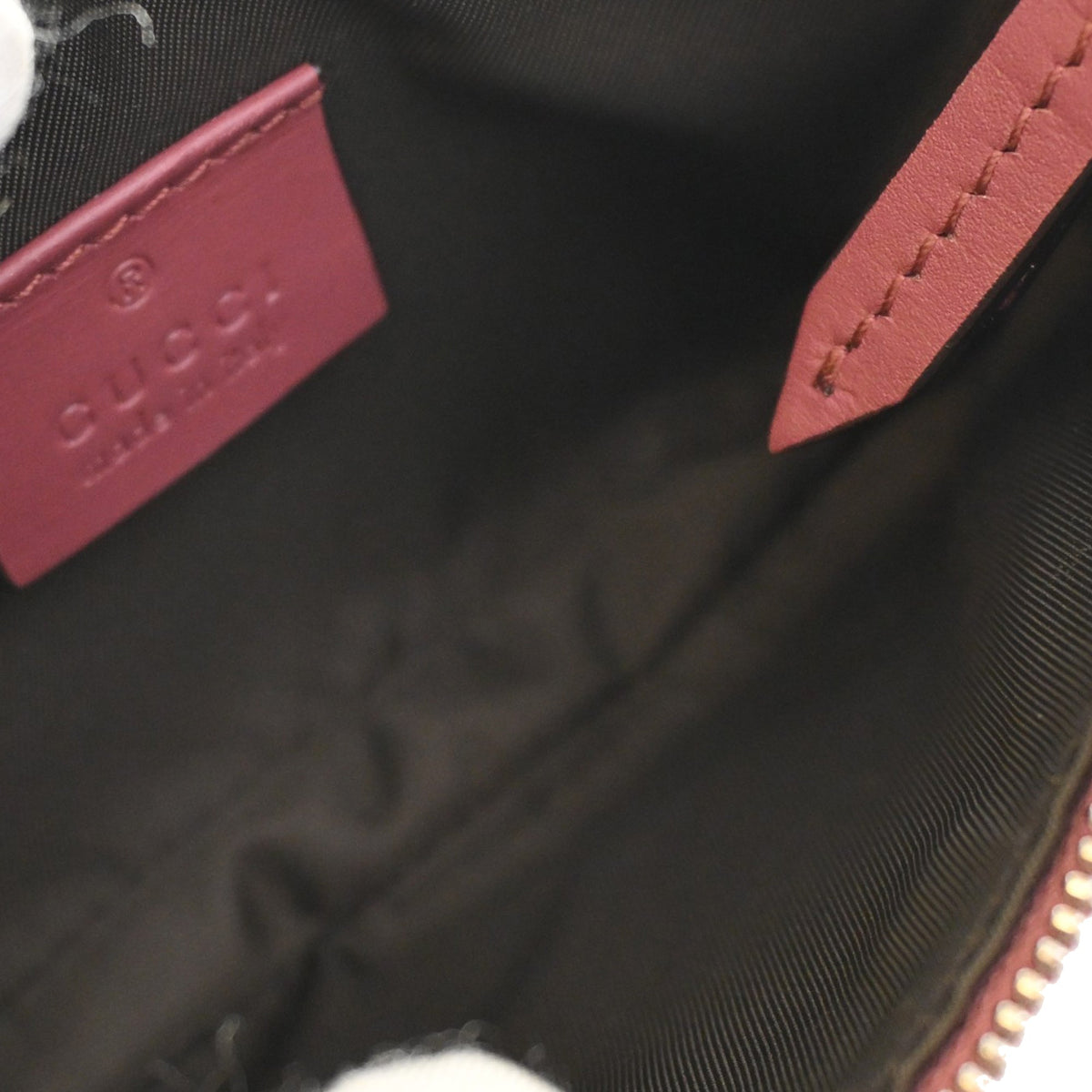 Gucci Mini GG Supreme Blooms Chain Pochette