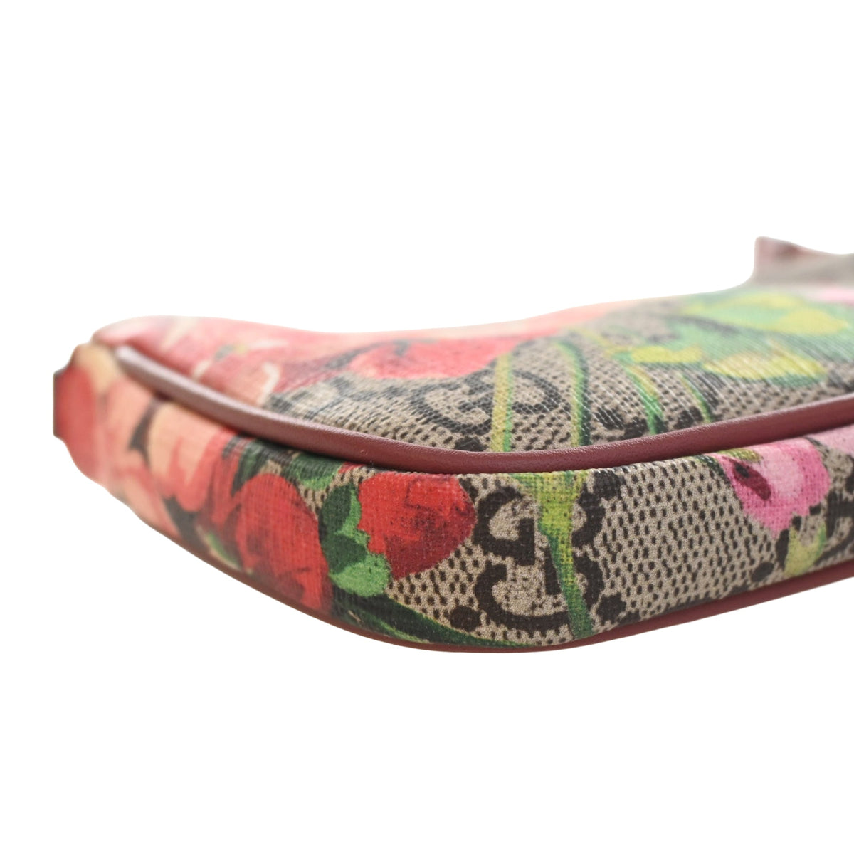 Gucci Mini GG Supreme Blooms Chain Pochette