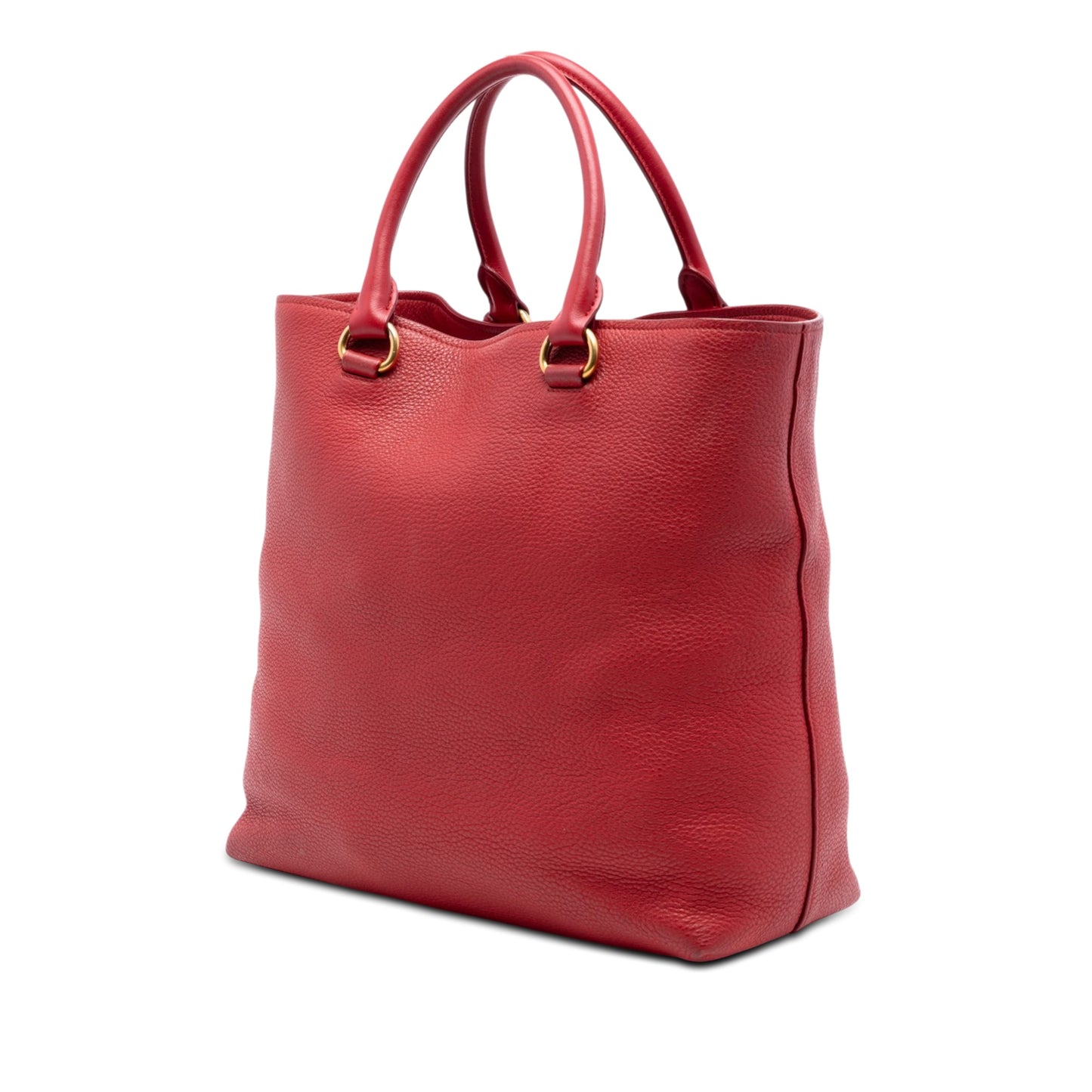 Prada Vitello Daino Front Pocket Convertible Tote