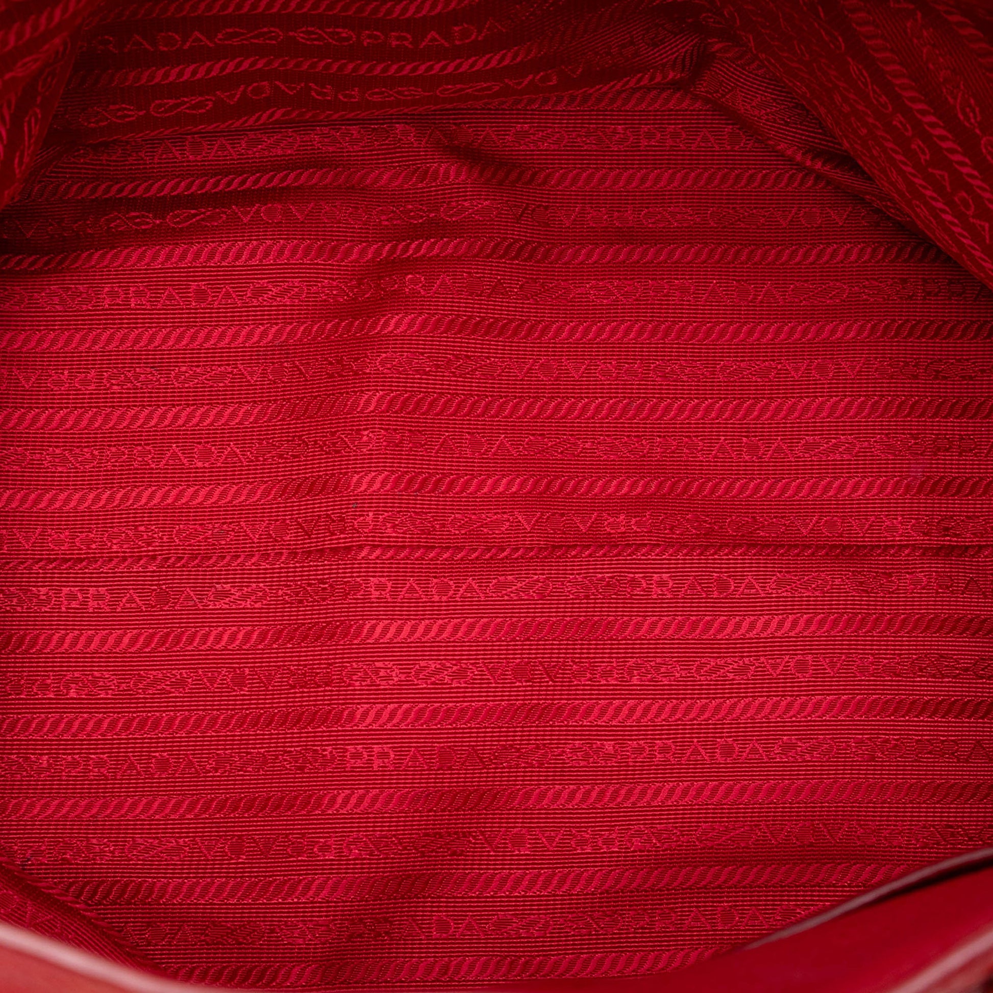Prada Vitello Daino Front Pocket Convertible Tote