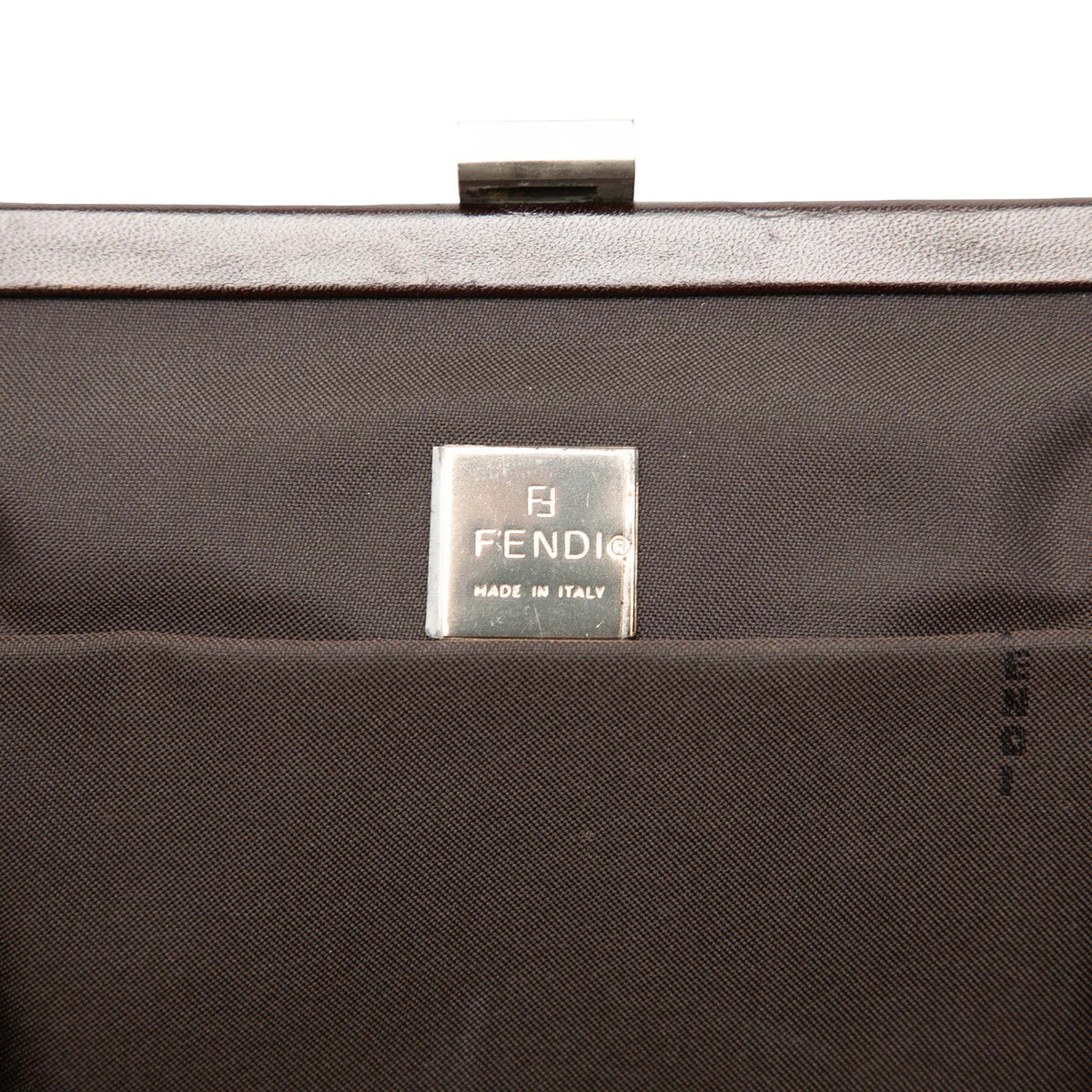 Fendi Small Zucca Canvas Shoulder Bag