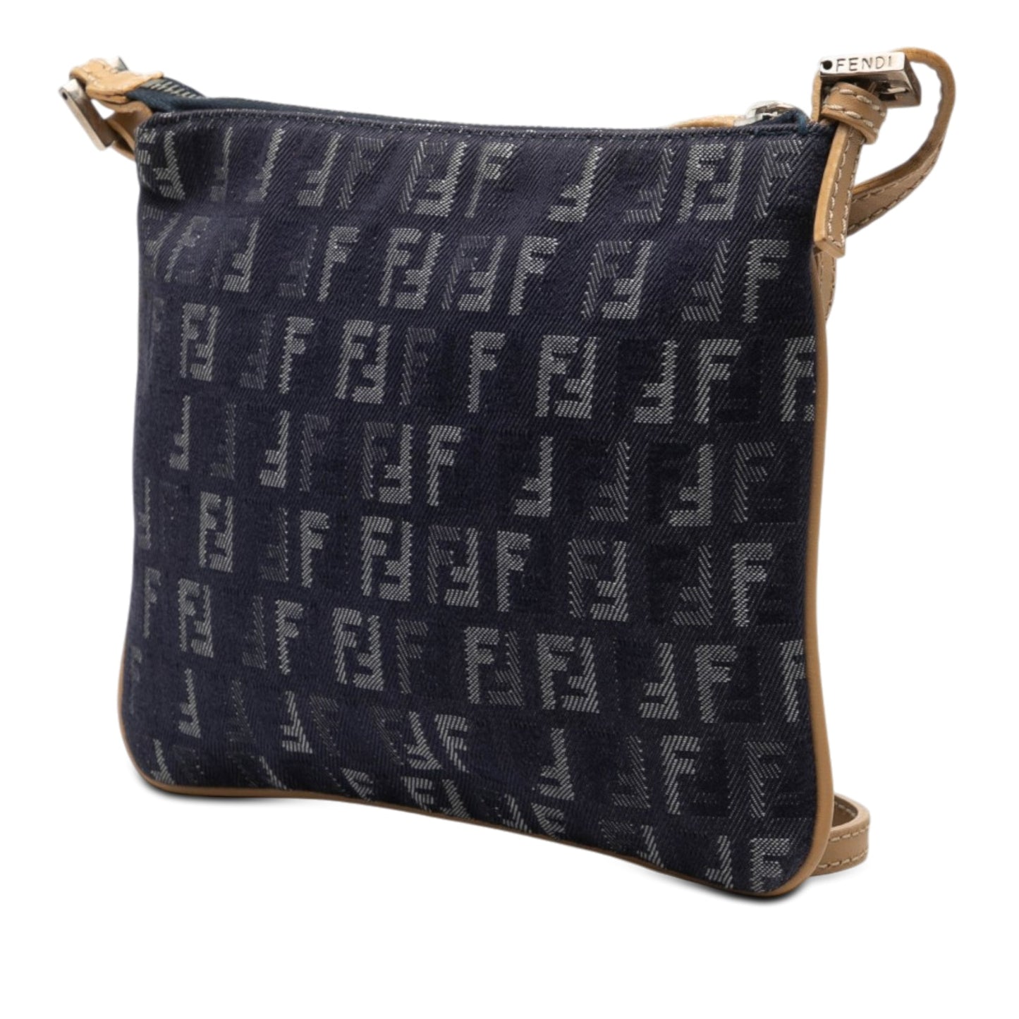 Fendi Zucchino Denim Crossbody