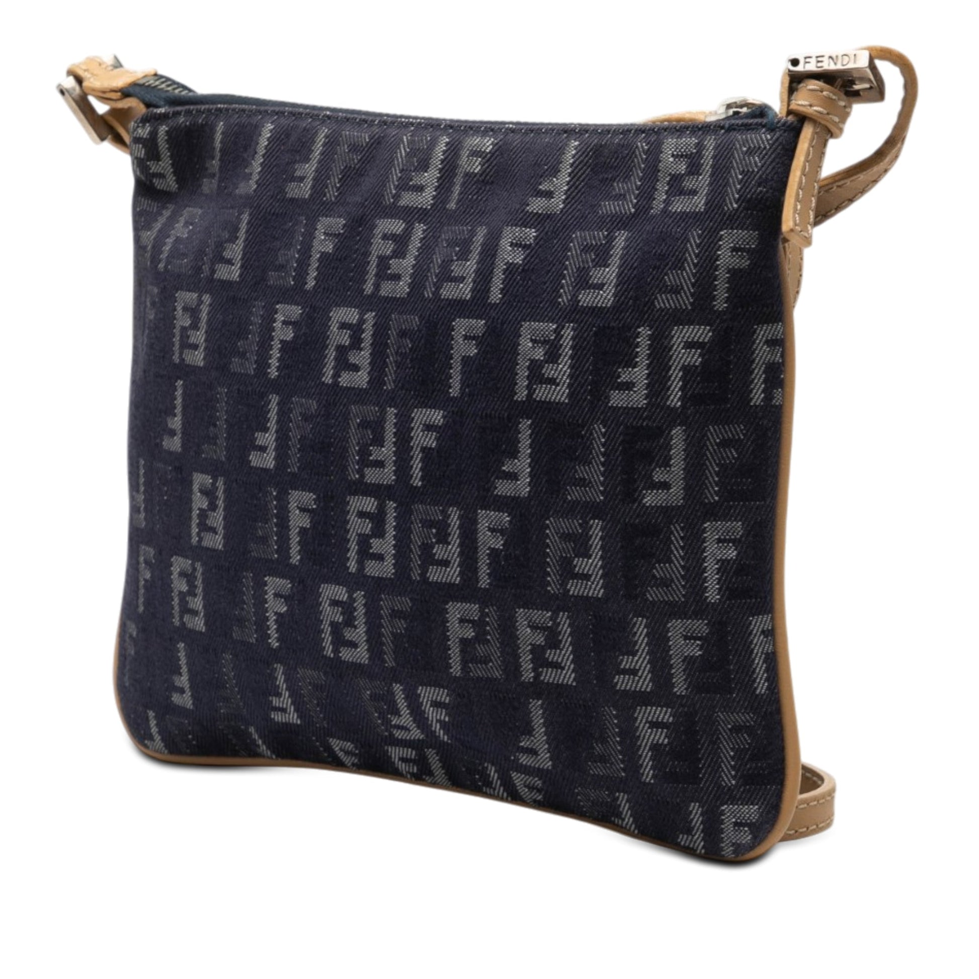 Fendi Zucchino Denim Crossbody