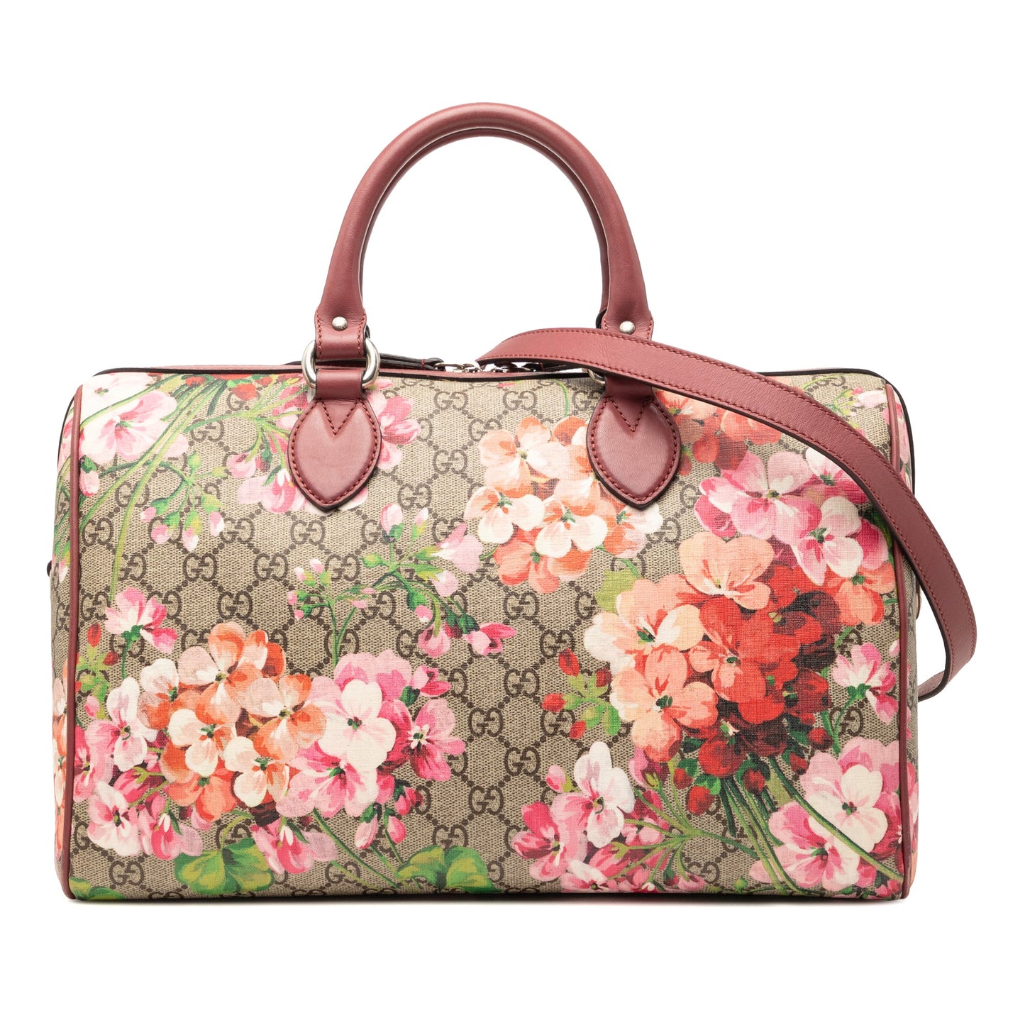 Gucci Medium GG Supreme Blooms Satchel