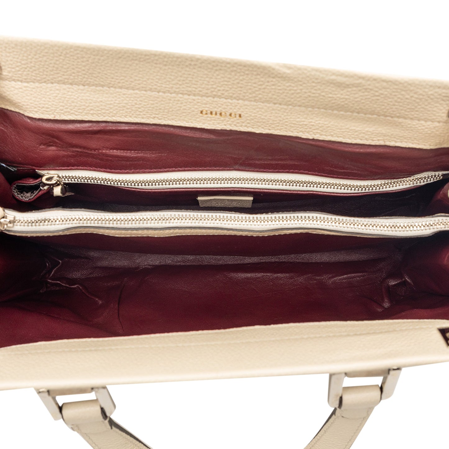 Gucci Medium Calfskin Zumi Top Handle Bag